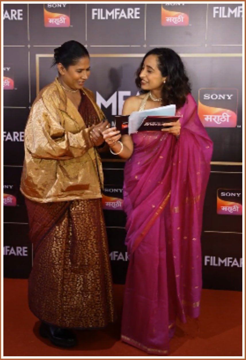 Filmfare Marathi red carpet interview moment one