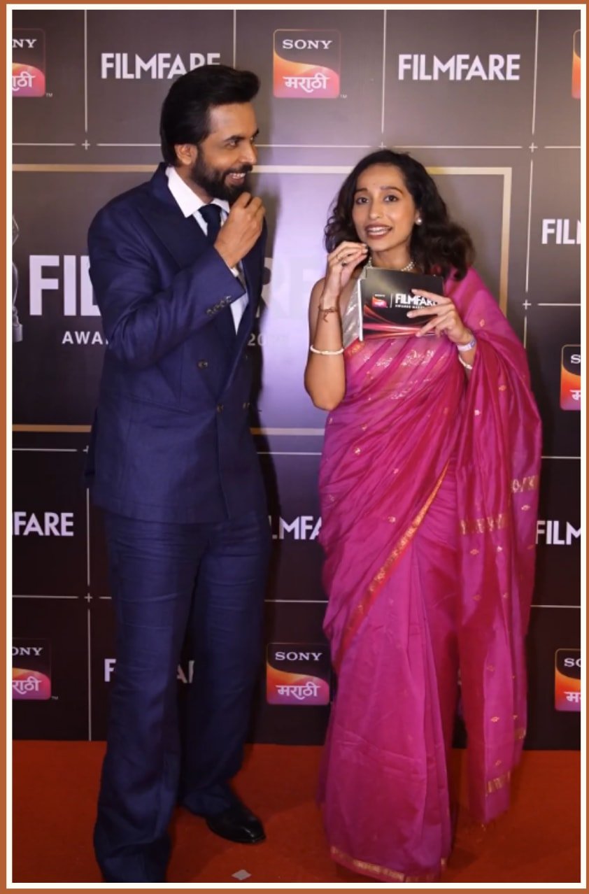 Filmfare Marathi red carpet interview moment two